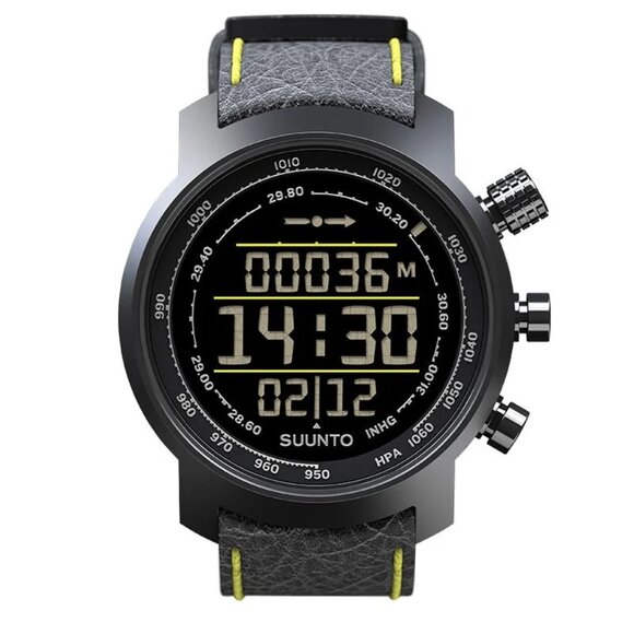 Suunto Elementum Terra Black/Yellow Leather - Picture 1 of 2
